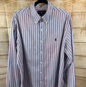 Ralph Lauren Mens Button Down Long Sleeve Shirt size XXL